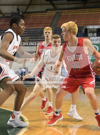 Thumbnail 1 in Stanwood vs. Eastside Catholic (WIAA 3A 1st Round Playoff)  photogallery.