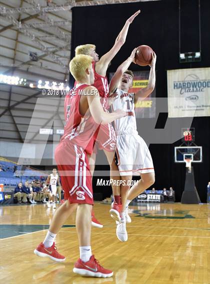 Thumbnail 2 in Stanwood vs. Eastside Catholic (WIAA 3A 1st Round Playoff)  photogallery.