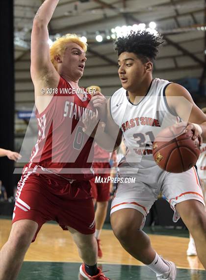Thumbnail 1 in Stanwood vs. Eastside Catholic (WIAA 3A 1st Round Playoff)  photogallery.