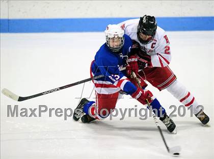 Thumbnail 2 in Glastonbury vs. Fairfield Prep (CIAC Division I Semifinal) photogallery.