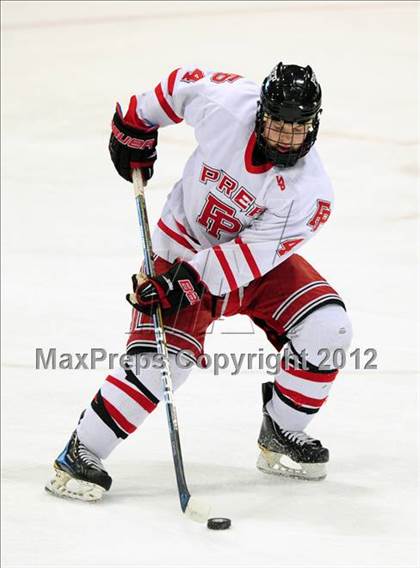 Thumbnail 2 in Glastonbury vs. Fairfield Prep (CIAC Division I Semifinal) photogallery.