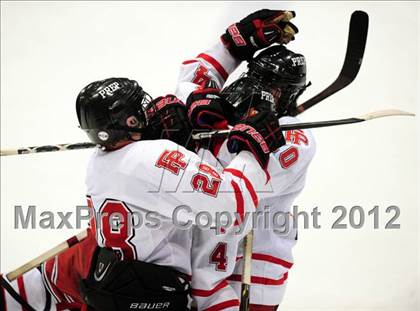 Thumbnail 2 in Glastonbury vs. Fairfield Prep (CIAC Division I Semifinal) photogallery.