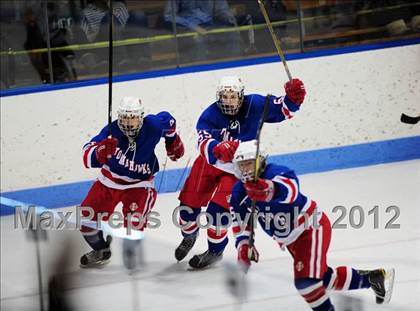 Thumbnail 3 in Glastonbury vs. Fairfield Prep (CIAC Division I Semifinal) photogallery.