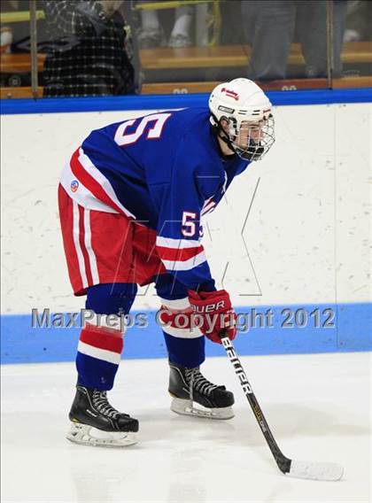 Thumbnail 3 in Glastonbury vs. Fairfield Prep (CIAC Division I Semifinal) photogallery.