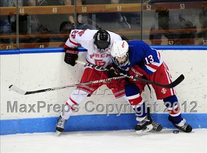 Thumbnail 3 in Glastonbury vs. Fairfield Prep (CIAC Division I Semifinal) photogallery.