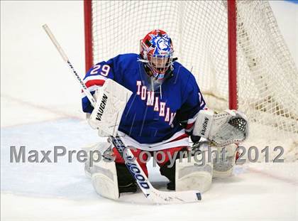 Thumbnail 3 in Glastonbury vs. Fairfield Prep (CIAC Division I Semifinal) photogallery.