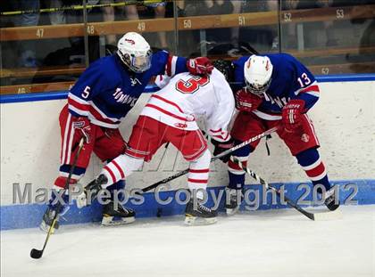 Thumbnail 3 in Glastonbury vs. Fairfield Prep (CIAC Division I Semifinal) photogallery.