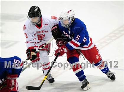 Thumbnail 2 in Glastonbury vs. Fairfield Prep (CIAC Division I Semifinal) photogallery.