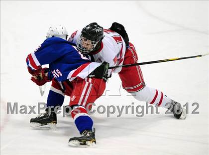 Thumbnail 2 in Glastonbury vs. Fairfield Prep (CIAC Division I Semifinal) photogallery.