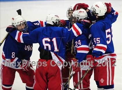 Thumbnail 1 in Glastonbury vs. Fairfield Prep (CIAC Division I Semifinal) photogallery.