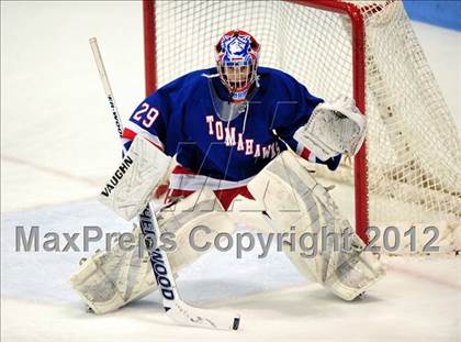 Thumbnail 3 in Glastonbury vs. Fairfield Prep (CIAC Division I Semifinal) photogallery.