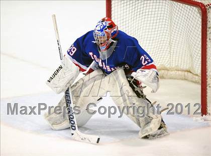Thumbnail 2 in Glastonbury vs. Fairfield Prep (CIAC Division I Semifinal) photogallery.
