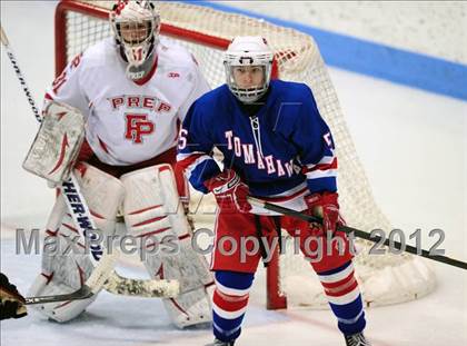 Thumbnail 3 in Glastonbury vs. Fairfield Prep (CIAC Division I Semifinal) photogallery.