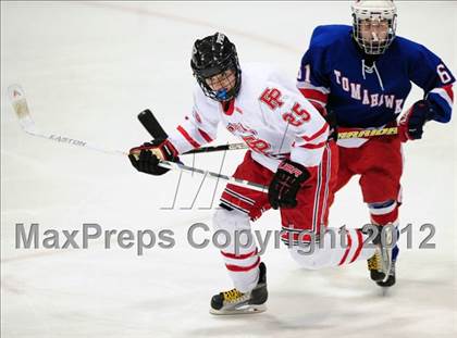 Thumbnail 2 in Glastonbury vs. Fairfield Prep (CIAC Division I Semifinal) photogallery.
