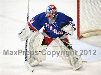 Thumbnail 2 in Glastonbury vs. Fairfield Prep (CIAC Division I Semifinal) photogallery.