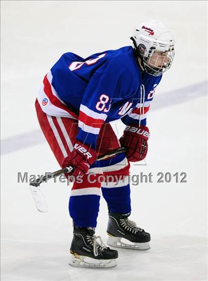 Thumbnail 2 in Glastonbury vs. Fairfield Prep (CIAC Division I Semifinal) photogallery.