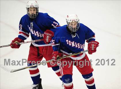 Thumbnail 2 in Glastonbury vs. Fairfield Prep (CIAC Division I Semifinal) photogallery.