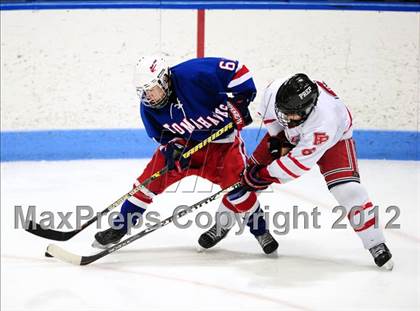 Thumbnail 3 in Glastonbury vs. Fairfield Prep (CIAC Division I Semifinal) photogallery.