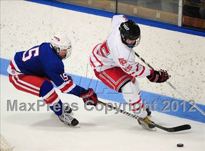 Thumbnail 3 in Glastonbury vs. Fairfield Prep (CIAC Division I Semifinal) photogallery.