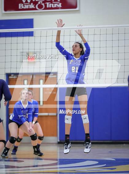 Thumbnail 1 in Nashville Christian vs Donelson Christian (TSSAA Division II-A District Playoff) photogallery.