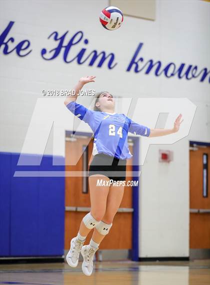 Thumbnail 3 in Nashville Christian vs Donelson Christian (TSSAA Division II-A District Playoff) photogallery.