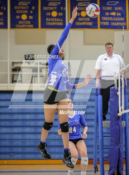 Thumbnail 2 in Nashville Christian vs Donelson Christian (TSSAA Division II-A District Playoff) photogallery.