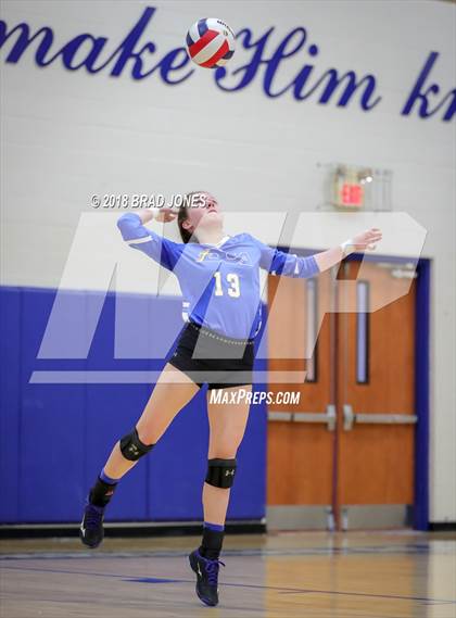 Thumbnail 3 in Nashville Christian vs Donelson Christian (TSSAA Division II-A District Playoff) photogallery.