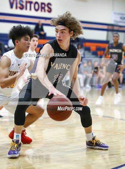 Thumbnail 1 in  Valencia vs Simi Valley (5th Annual West Valley Tip-Off Classic) photogallery.