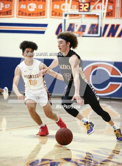 Thumbnail 1 in  Valencia vs Simi Valley (5th Annual West Valley Tip-Off Classic) photogallery.