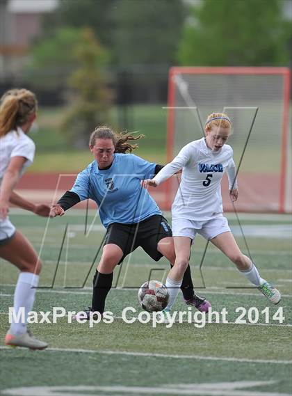 Thumbnail 1 in Pueblo West @ Valor Christian (CHSAA 4A Round 1) photogallery.