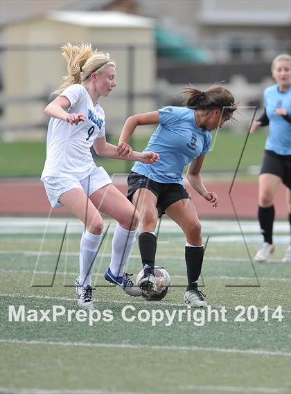 Thumbnail 2 in Pueblo West @ Valor Christian (CHSAA 4A Round 1) photogallery.