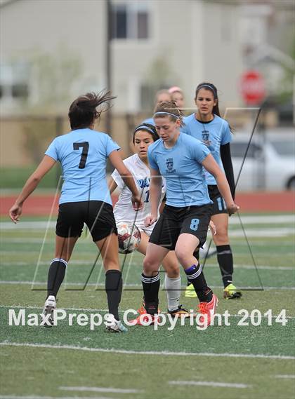 Thumbnail 3 in Pueblo West @ Valor Christian (CHSAA 4A Round 1) photogallery.