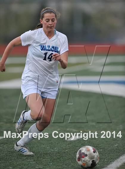 Thumbnail 2 in Pueblo West @ Valor Christian (CHSAA 4A Round 1) photogallery.