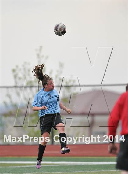 Thumbnail 2 in Pueblo West @ Valor Christian (CHSAA 4A Round 1) photogallery.