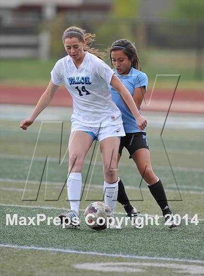 Thumbnail 2 in Pueblo West @ Valor Christian (CHSAA 4A Round 1) photogallery.