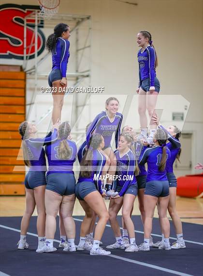 Thumbnail 2 in Vista Murrieta vs Temescal Canyon (SoCal Stunt Tournament) photogallery.