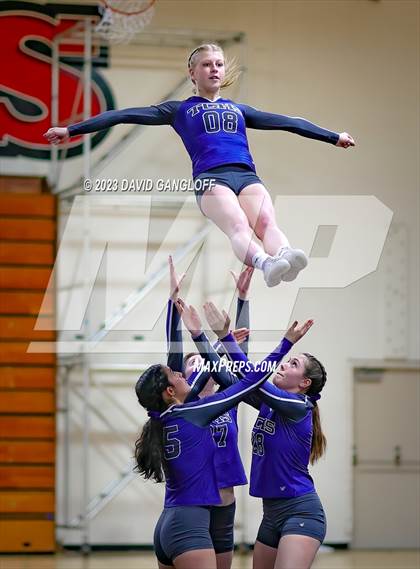 Thumbnail 3 in Vista Murrieta vs Temescal Canyon (SoCal Stunt Tournament) photogallery.