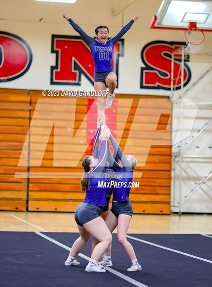 Thumbnail 3 in Vista Murrieta vs Temescal Canyon (SoCal Stunt Tournament) photogallery.