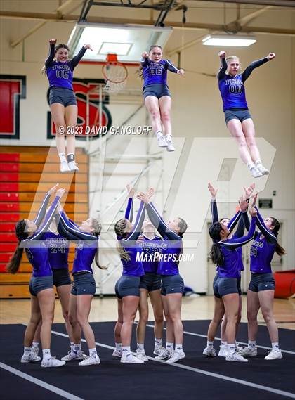 Thumbnail 3 in Vista Murrieta vs Temescal Canyon (SoCal Stunt Tournament) photogallery.