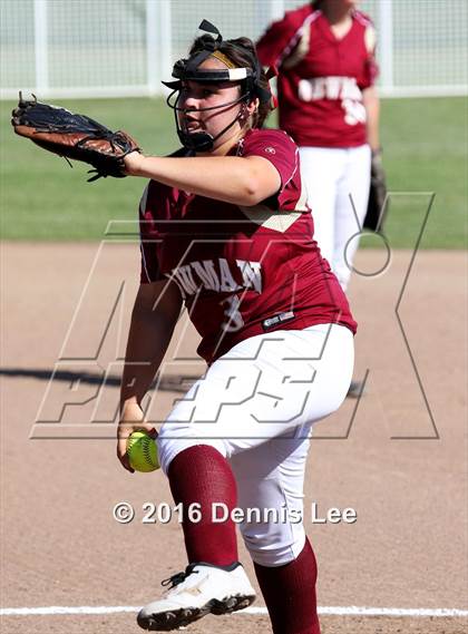 Thumbnail 3 in St. Patrick-St. Vincent vs. Cardinal Newman (CIF NCS D4 Playoffs) photogallery.