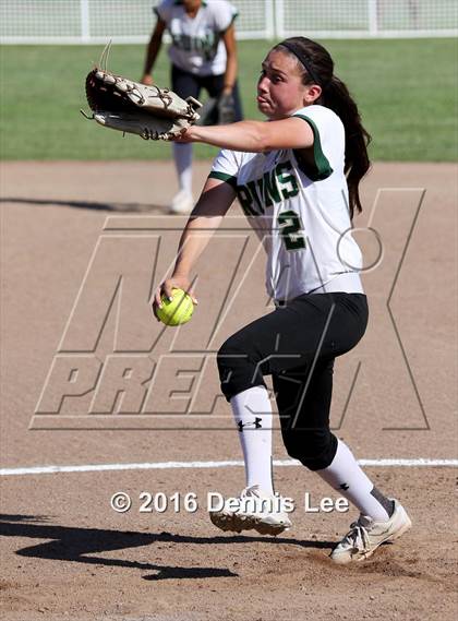 Thumbnail 1 in St. Patrick-St. Vincent vs. Cardinal Newman (CIF NCS D4 Playoffs) photogallery.