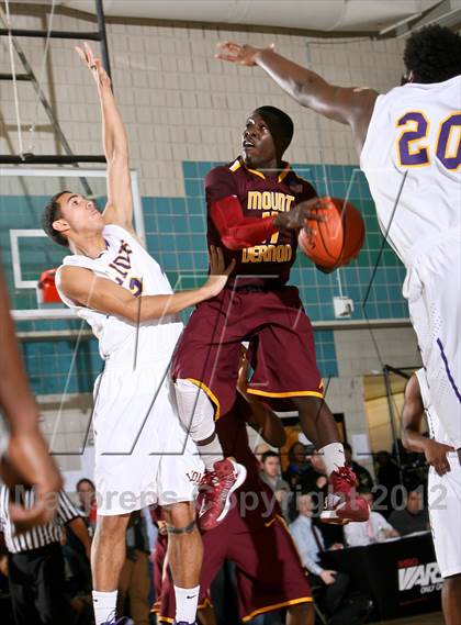 Thumbnail 2 in Mt. Vernon vs. Bishop Loughlin (7th Annual Ruker Christmas Classic) photogallery.