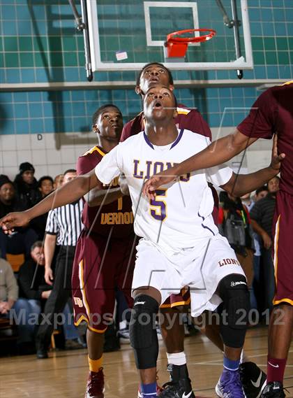 Thumbnail 2 in Mt. Vernon vs. Bishop Loughlin (7th Annual Ruker Christmas Classic) photogallery.
