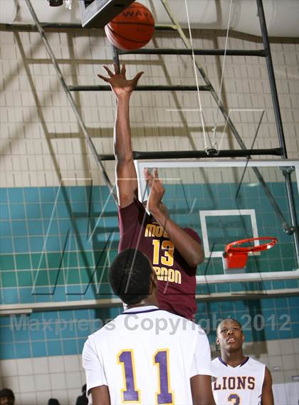 Thumbnail 2 in Mt. Vernon vs. Bishop Loughlin (7th Annual Ruker Christmas Classic) photogallery.