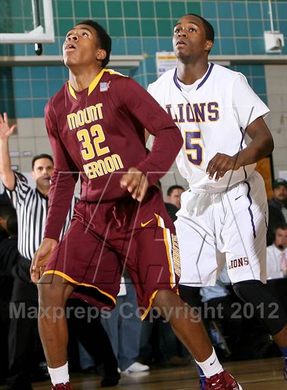 Thumbnail 2 in Mt. Vernon vs. Bishop Loughlin (7th Annual Ruker Christmas Classic) photogallery.