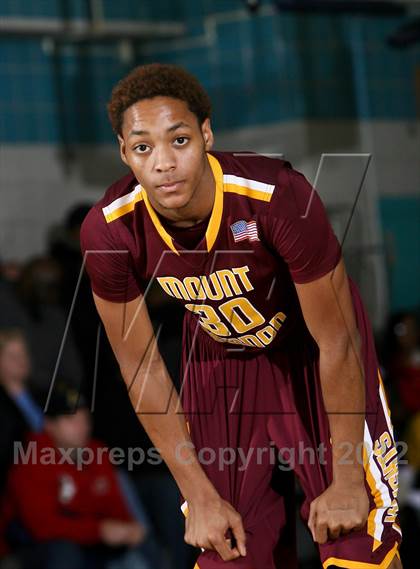 Thumbnail 3 in Mt. Vernon vs. Bishop Loughlin (7th Annual Ruker Christmas Classic) photogallery.
