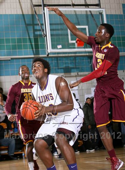 Thumbnail 2 in Mt. Vernon vs. Bishop Loughlin (7th Annual Ruker Christmas Classic) photogallery.