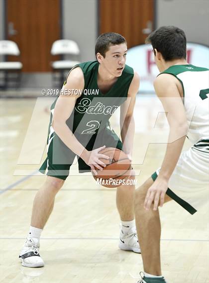 Thumbnail 1 in Edison vs. Murrieta Mesa (Rancho Mirage Holiday Invitational) photogallery.