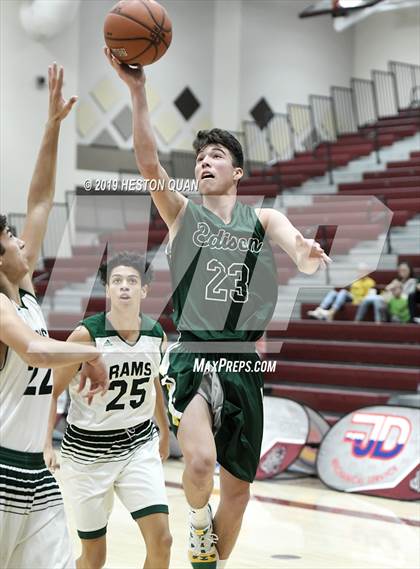 Thumbnail 3 in Edison vs. Murrieta Mesa (Rancho Mirage Holiday Invitational) photogallery.