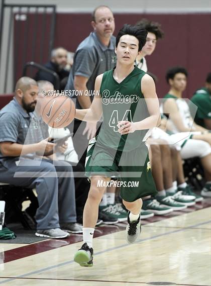 Thumbnail 2 in Edison vs. Murrieta Mesa (Rancho Mirage Holiday Invitational) photogallery.